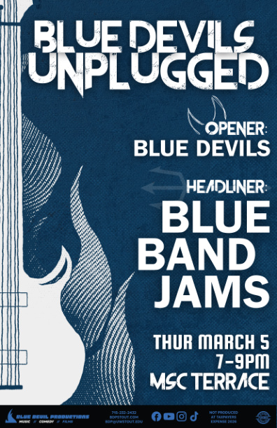Poster for the event Blue Devils Unplugged